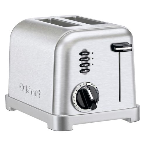 Torradeira Classic em Aço Inox para 2 Fatias 127V Cuisinart - CPT-160BR