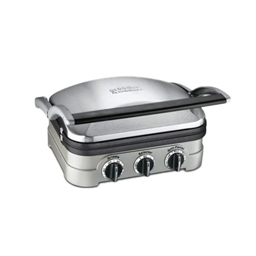 Grill Elétrico Griddler 5 em 1 Semipro Inox 127V Cuisinart® - GR-4NCBR